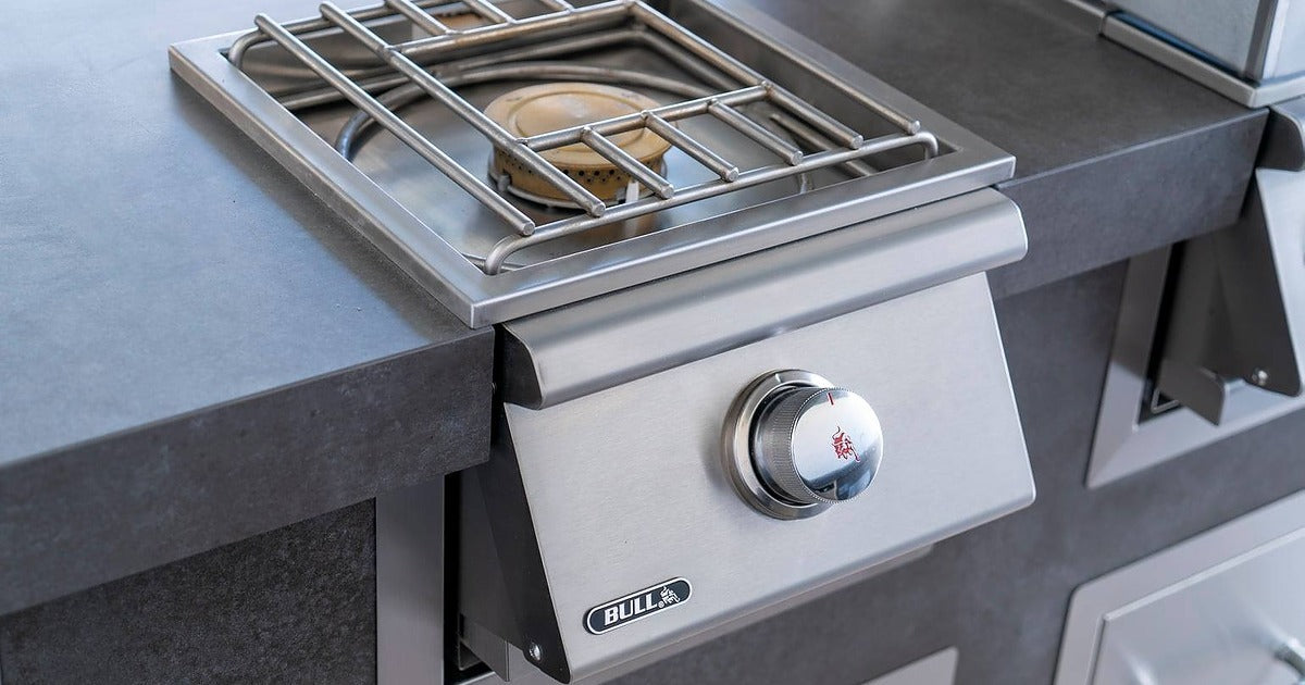 Elevate Your Cook Zone with the Bull Single Side Burner