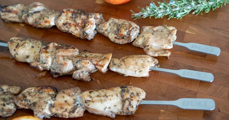 Balsamic Herb Chicken Skewers