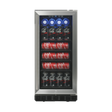 Bull 90L Slimline Outdoor Glass Door Refrigerator – transparent product view