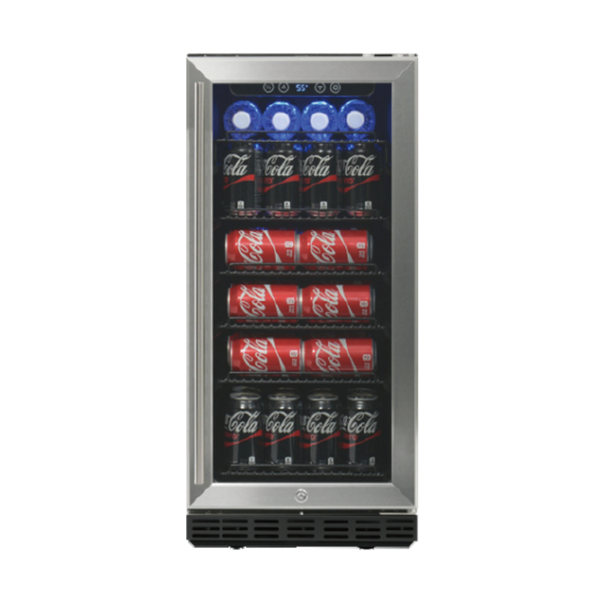 Bull 90L Slimline Outdoor Glass Door Refrigerator – transparent product view