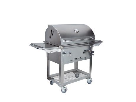 Bison Premium Charcoal Drop In Grill and Cart