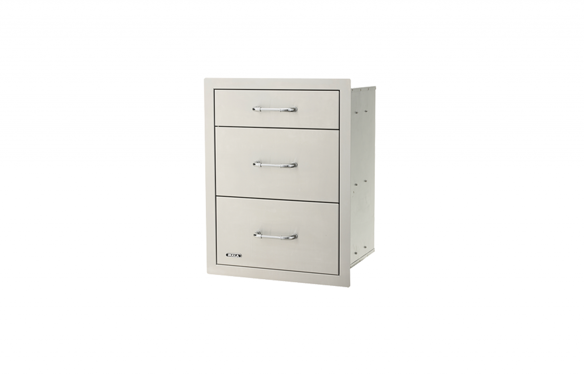 Stainless Steel Triple Drawer System